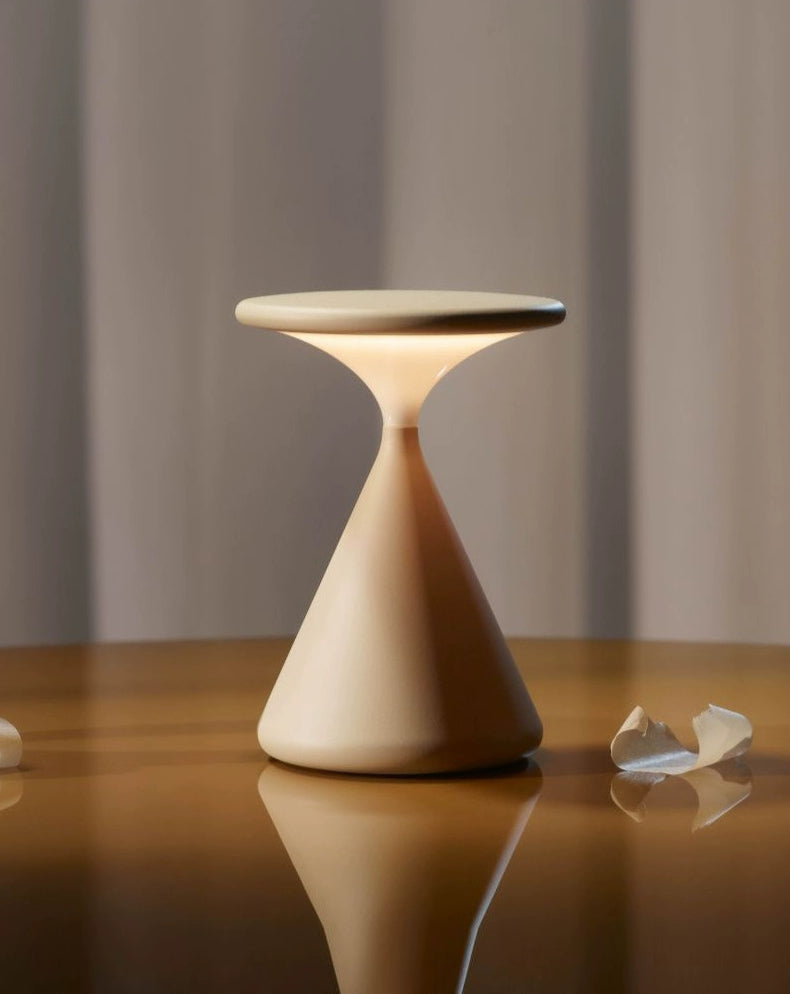 Nordic Portable Atmosphere Lamp – Rechargeable Bedside & Dining Room Night Light
