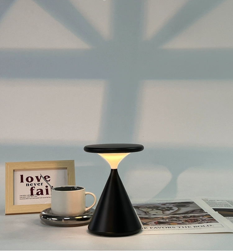 Nordic Portable Atmosphere Lamp – Rechargeable Bedside & Dining Room Night Light