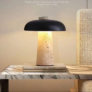 TRAVERTINE DOME Lamp