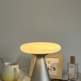 Denmark vintage mushroom atmosphere table lamp simple dimmable night lamp bedroom bedside living room dining room charging table lamp