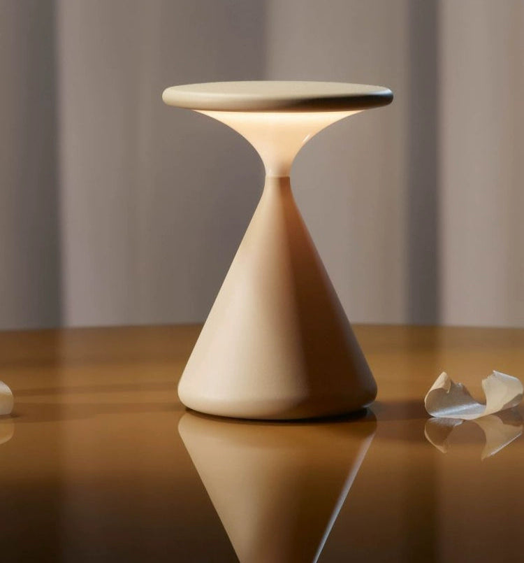 Nordic Portable Atmosphere Lamp – Rechargeable Bedside & Dining Room Night Light