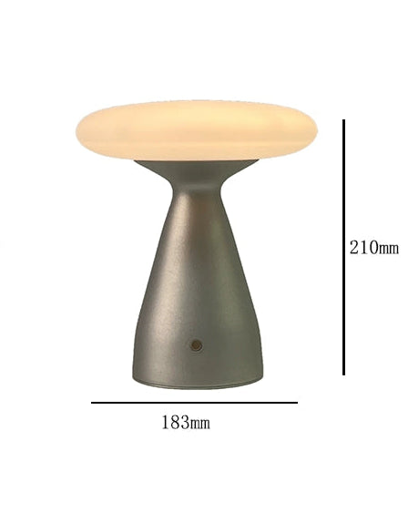 Vintage Denmark Mushroom Night Light