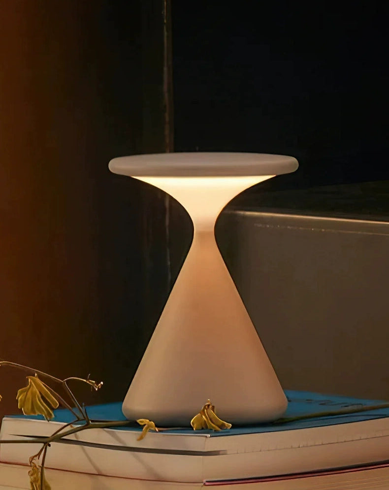 Nordic Portable Atmosphere Lamp – Rechargeable Bedside & Dining Room Night Light