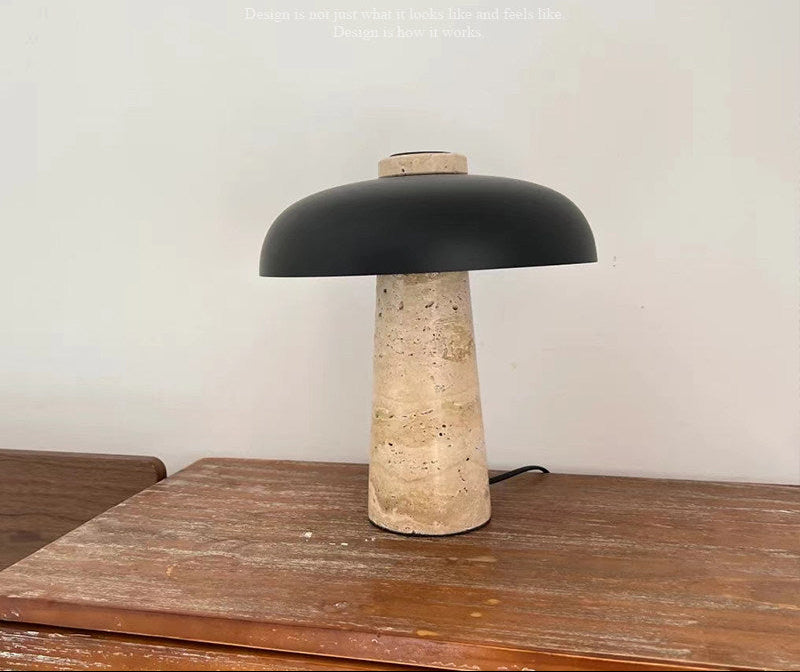 TRAVERTINE DOME Lamp
