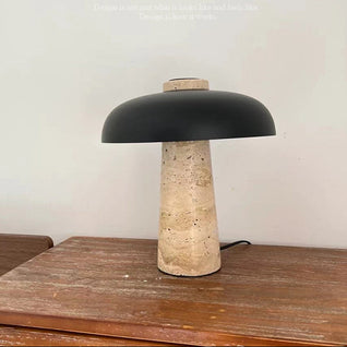 TRAVERTINE DOME Lamp