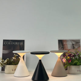 Nordic Portable Atmosphere Lamp – Rechargeable Bedside & Dining Room Night Light