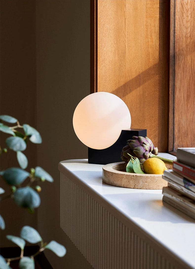 Creative Moon Ambient Lighting – Nordic Bedroom & Living Room Table Lamp