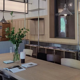 Denmark Manhattan SC52 Wireless Table Lamp Nordic Portable Rechargeable Dining Room Bedroom Bedside Canvas Table Lamp