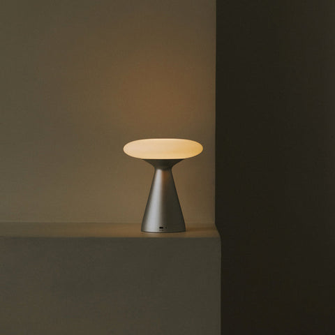 Denmark vintage mushroom atmosphere table lamp simple dimmable night lamp bedroom bedside living room dining room charging table lamp