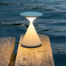 Nordic Portable Atmosphere Lamp – Rechargeable Bedside & Dining Room Night Light