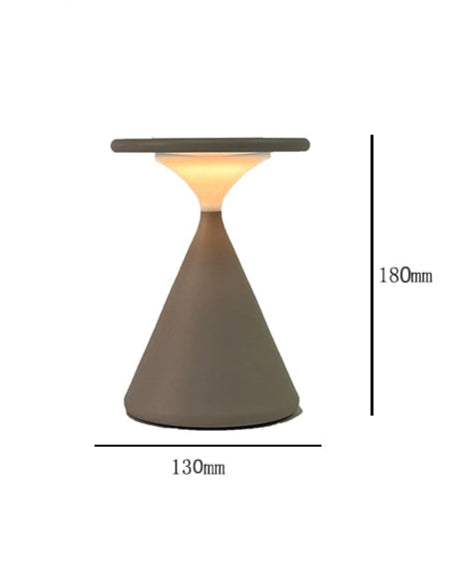 Nordic Portable Atmosphere Lamp – Rechargeable Bedside & Dining Room Night Light