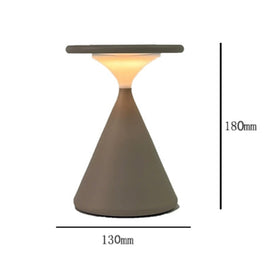 Nordic Portable Atmosphere Lamp – Rechargeable Bedside & Dining Room Night Light