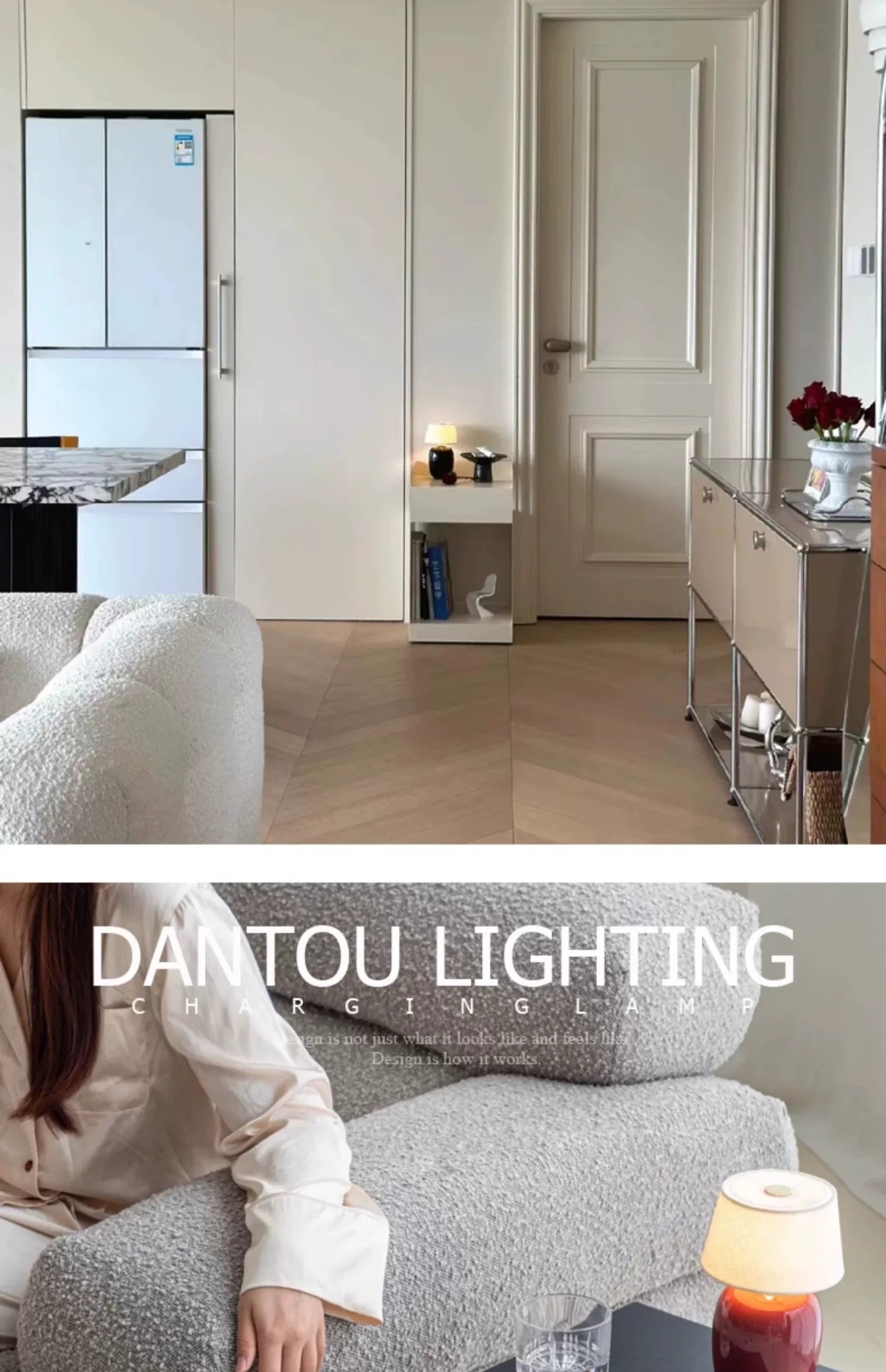 Vintage Menu Torso Desk Lamp