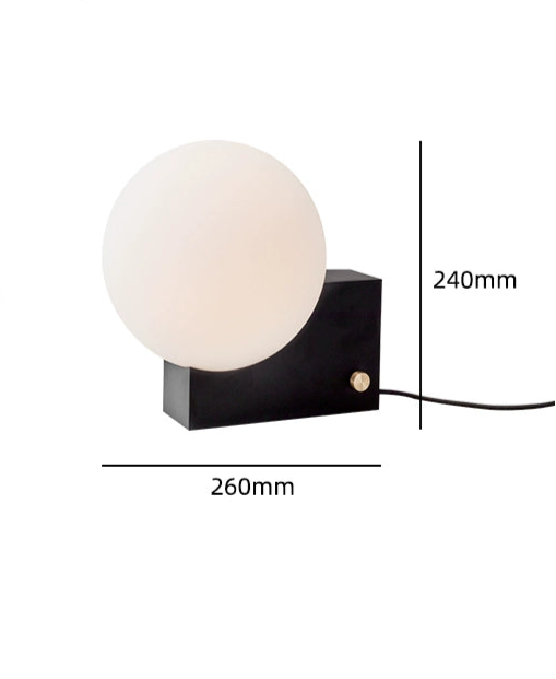 Creative Moon Ambient Lighting – Nordic Bedroom & Living Room Table Lamp