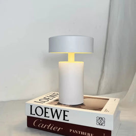 Danish designer Column mushroom bedside lamp modern minimalist usb charging wireless ambience night light