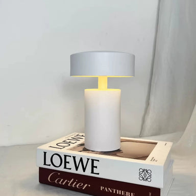 Danish designer Column mushroom bedside lamp modern minimalist usb charging wireless ambience night light