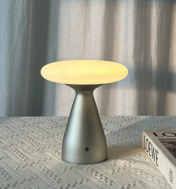 Denmark vintage mushroom atmosphere table lamp simple dimmable night lamp bedroom bedside living room dining room charging table lamp